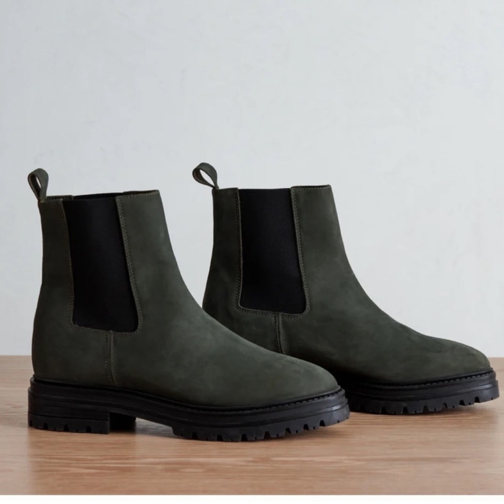 NEW JENNI  KAYNE | Brooklyn Lug Boot in Forest NWOB size 39
